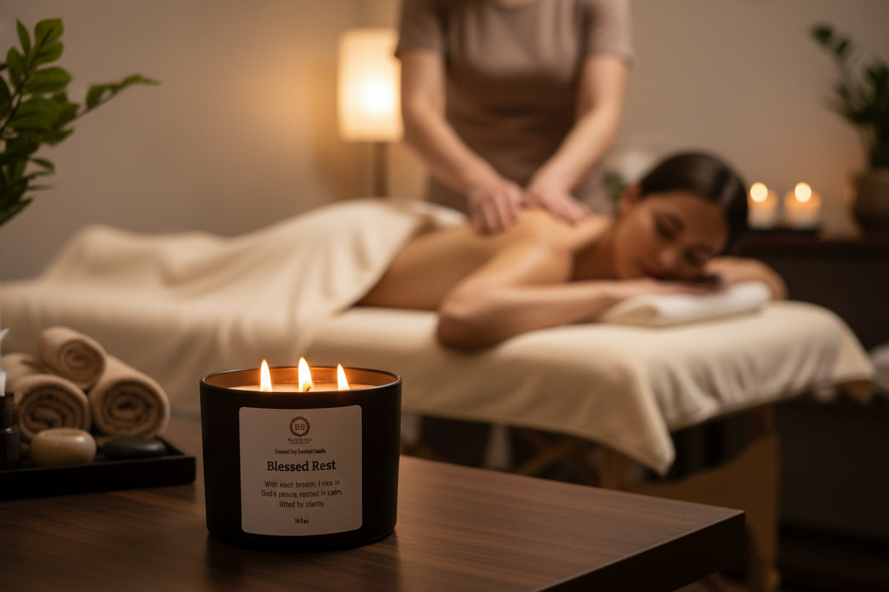 Blessed Rest - A Candle of Sacred Stillness